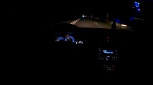 Дорога в город с дачи--NIGHT POV test drive