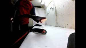 Ремонт хоккейной клюшки, наружным способом   ремонт пера  2 часть