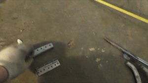 Замена заднего лонжерона 2121, част. замена заднего брызговика