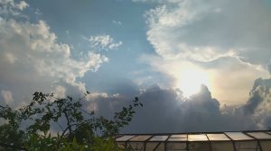 Таймлапс (TimeLapse) "Небо перед дождем"