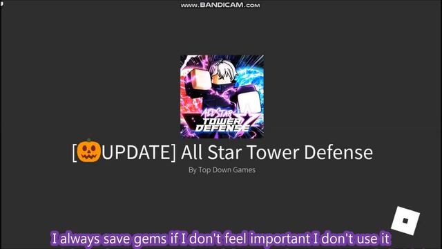NEW UPDATE CODES [?UPDATE] FREE GEMS! All Star Tower Defense ROBLOX | OCTOBER 13, 2021 смотреть онлайн