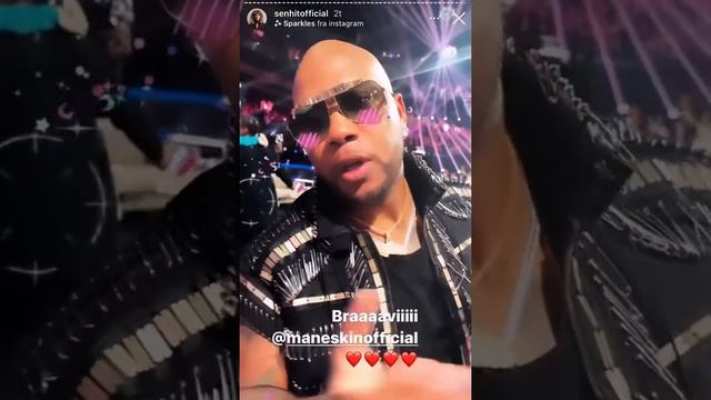 Eurovision 2021: Flo Rida & Senhit (San Marino) react’s to Måneskin (Italy) Winning the Final! ❤️🎉