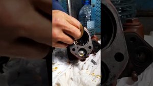 разбор крана усл. 254  и его установка