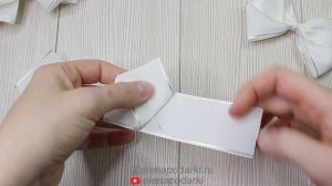БОЛЬШОЙ БАНТ ? мастер-класс ElenaPodarki ? BOW DIY