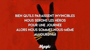 Helden (Heroes) - David Bowie [JoJo Rabbit] (TRADUCTION FRANÇAISE)