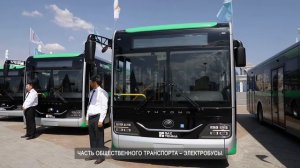 Почти 90 автобусов пополнили автопарк Астаны