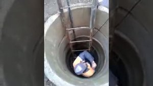 Замена колец колодца