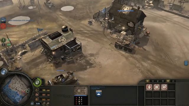 Company of Heroes - 11/15 - Batalla de Normandía / Hébécrevon смотреть онлайн