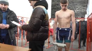 Взвешивание борцов в республики Осетия.
