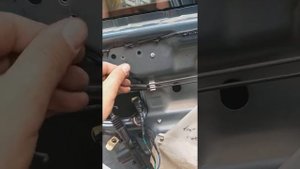 Замена активатора замка на Китайский Hyundai Sonata 4 2003 года ч1.