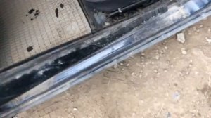 Как снять накладку порога Mercedes-Benz W124