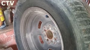 Как разбортировать  колесо  в Гараже