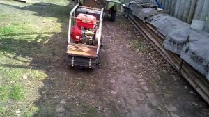 5 апреля 2020 г.самодельная мотособака с центробежным сцеплением, 8ый барабан