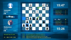 Chess Game Analysis: maese66 - likabarken : 0-1 (By ChessFriends.com)