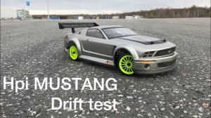Drift HPI Sprint 2 Flux MUSTANG GT-R, дрифтуем на Мустанге
