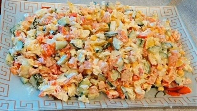 Салат "Мечта". Приятного аппетита!