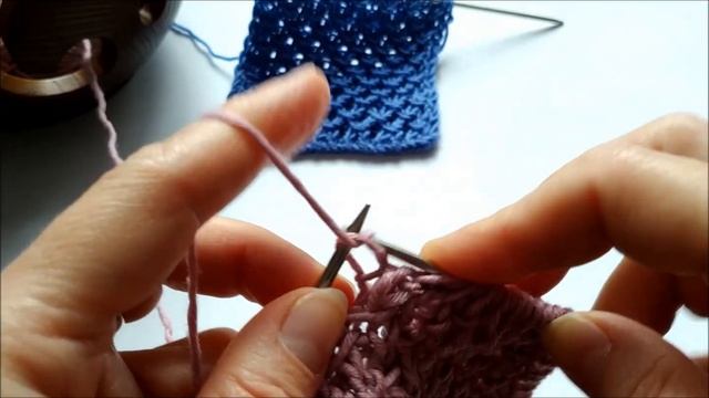 Оригинальный Лёгкий  узор ЧЕШУЙКИ МК спицами Вязание knitting diy