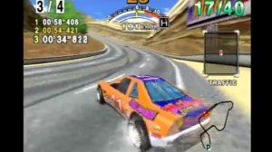 DAYTONA USA 2001 - Gameplay (Mash Up)