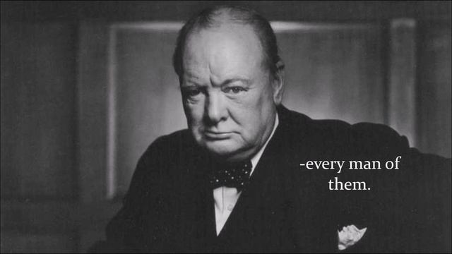 Winston Churchill - 4 June 1940