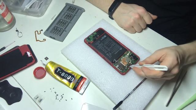 Замена разговорного динамика Honor 8x смотреть онлайн