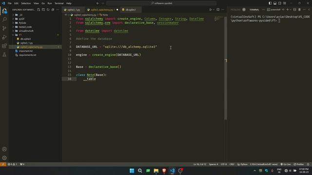 Python Software Development Series - SQLAlchemy Tutorial - P1