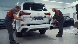 Аэродинамический обвес KHANNII на Lexus LX570