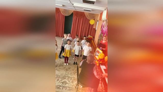 Детский сад День открытых дверей Музыкальное занятие 56