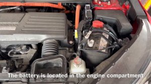 Honda CR-V Hybrid 2020 Battery Location