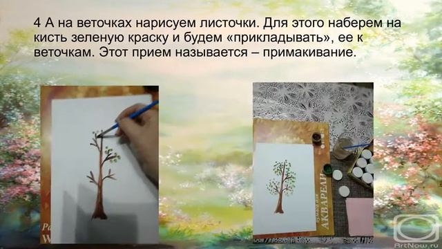 Рисование средняя группа