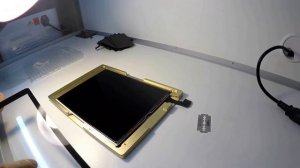 Замена/переклейка тачскрина ipad air 2 9.7inch. (Replacement of touchscreen on ipad air 2 9.7) part