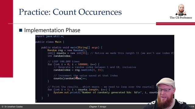 Chapter 7: Arrays (Part 3) смотреть онлайн