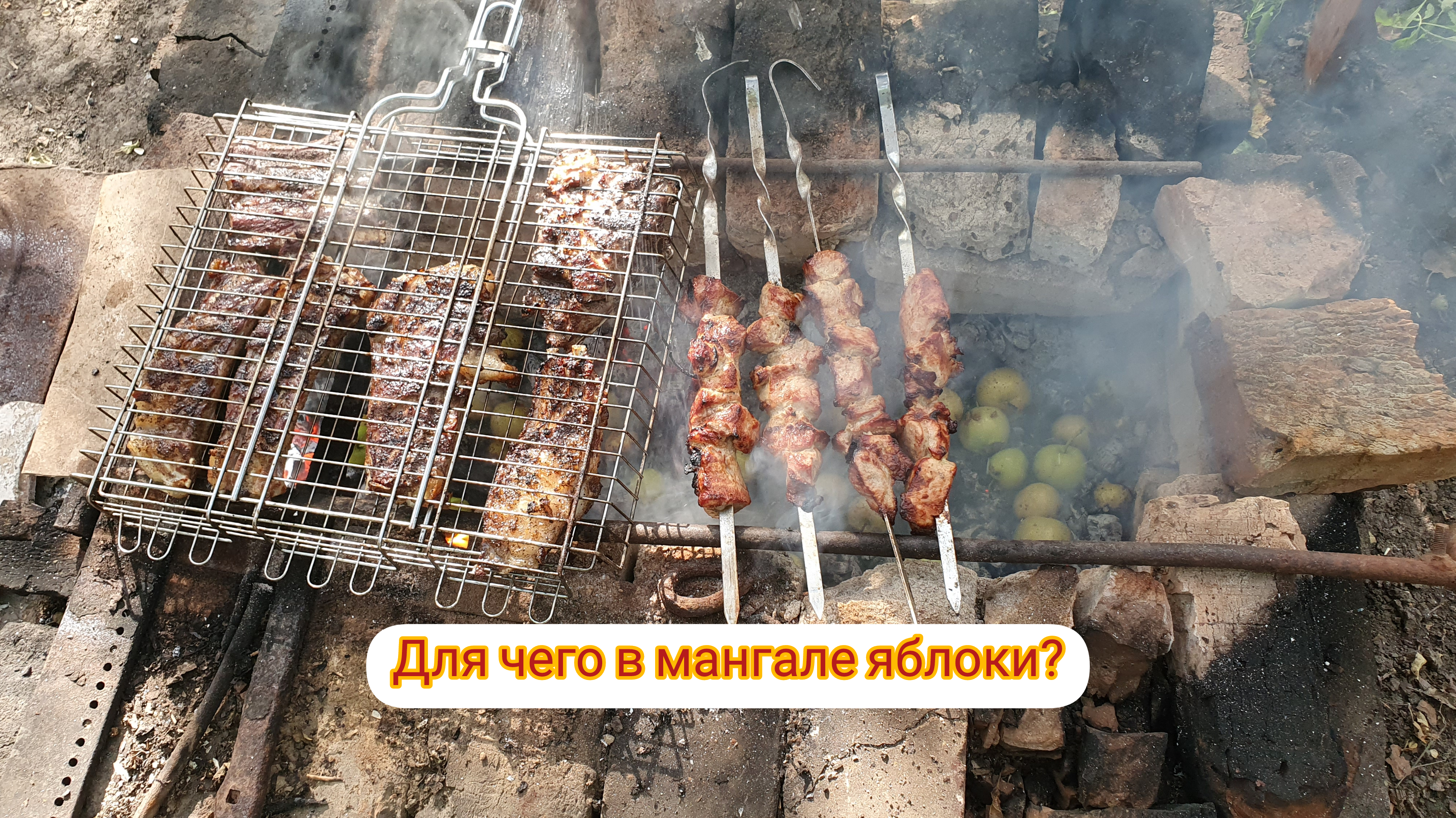 В туалет на велике!?Яблоки в топку!??Как мы шашлык пекли!?