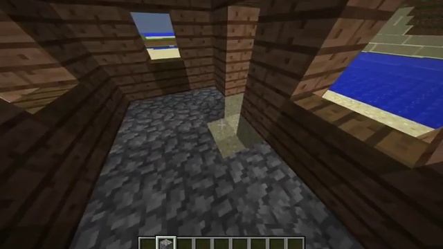 СТАРТОВЫЙ ДОМ В MINECRAFT ДЛЯ ДВОИХ ЧЕЛОВЕК смотреть онлайн