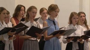 ЧАЙКОВСКИЙ День ли царит Op.47 №6 / TCHAIKOVSKY "Whether By Day" хор кафедры муз. пед. РАМ Гнесиных