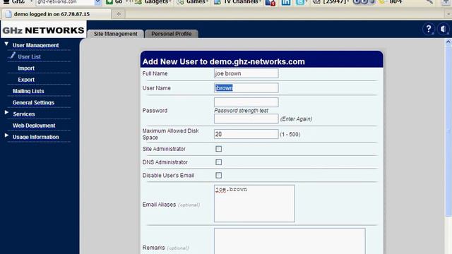 How to add a user to your GHZ Hosting account ! смотреть онлайн