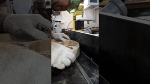 Менажница из спила дуба