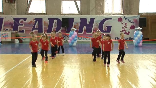 Черлидинг. Хип-хоп команда Candy малыши (3-5 лет) Днепр. Чемпионат по черлидингу СК Торнадо смотреть онлайн
