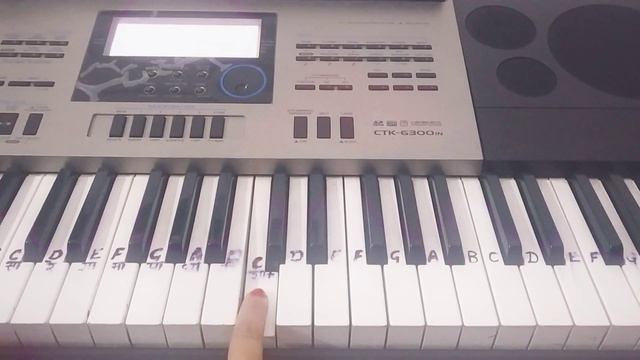 Sanson ki jarurat hai jaise|Piano Tutorial|Easy Notes|Step by step|Aashiqui смотреть онлайн