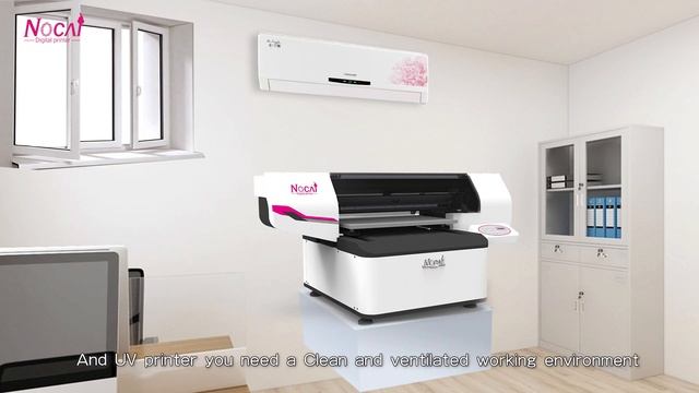 How to do the preparation after having Nocai uv printer NC-UV0406
