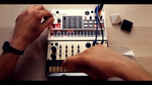 KORG Volca Keys & Volca Sample: Active step TRANCE melody