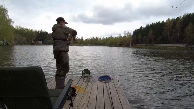 FAIL - на рыбалке| Рыбаловный клуб Заречье| Первый весенний карп на фидер 2023| смотреть онлайн