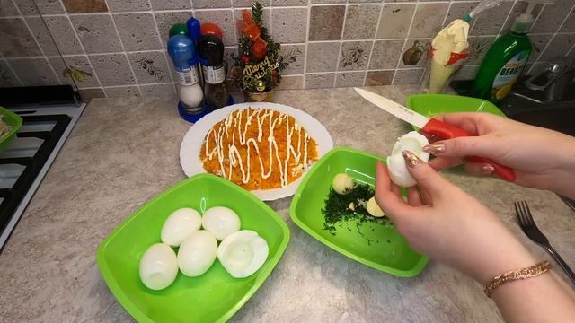 Салат Сугробы! Праздничный салат! Новогодние рецепты! смотреть онлайн