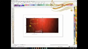 Coreldraw Tutorial - How to Make Wedding Card Cover Design by Graphics Designs