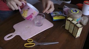 Изготовление двухслойной свечи из остатков и огарков.