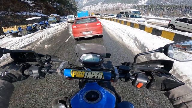 Manali First Snowfall 2024: X Pulse Rally Edition Snow Ride #offroad  #xpulse200