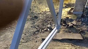 Откатные ворота. 18метров.проездной проем получается 12 м