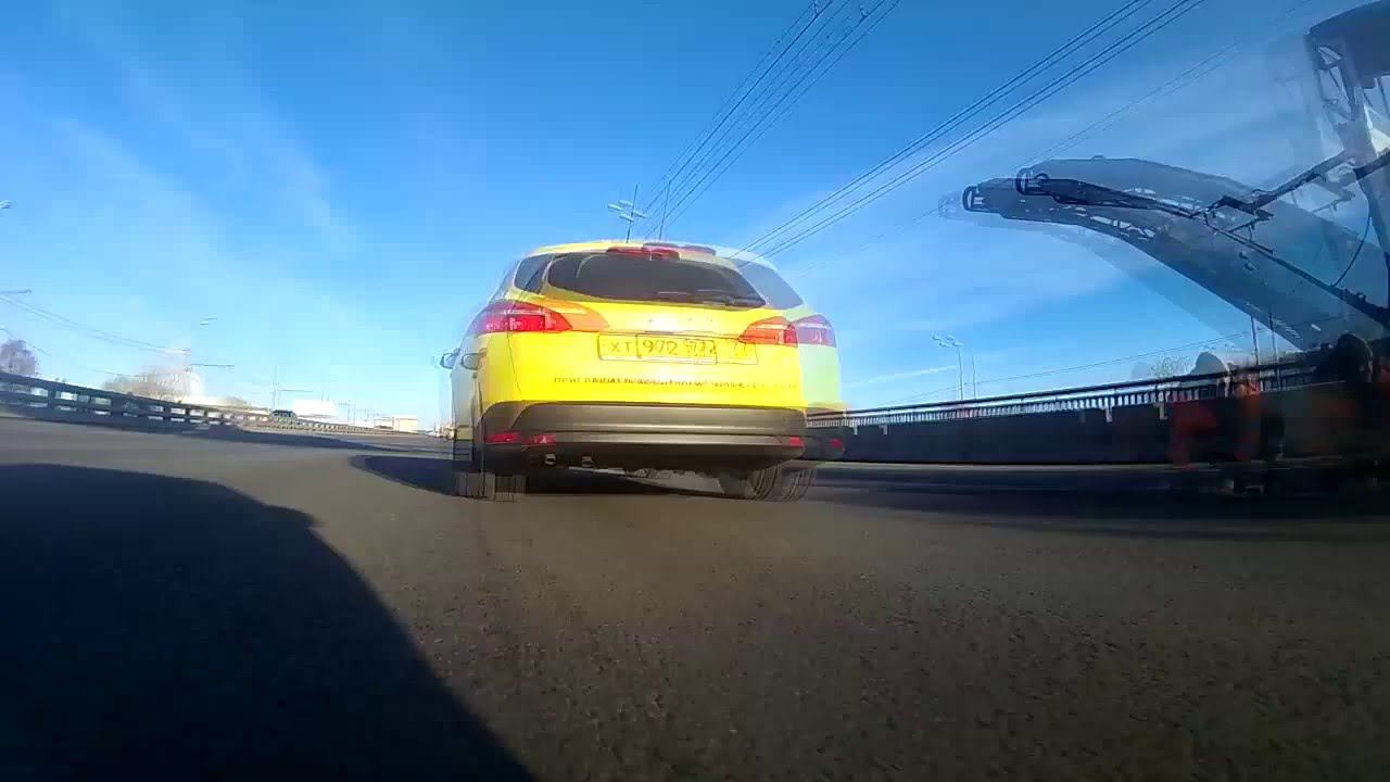 ТТК (внутренняя сторона) с высоты бампера (Москва) смотреть онлайн