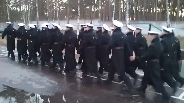 Строевая армейская песня!ЗОЛОТЫЕ ЯКОРЯ!!!