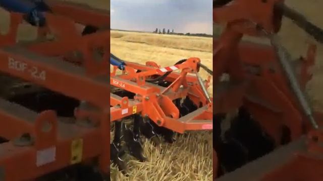 Борона дисковая БДФ-2,4 «Фаворит» отзыв о работе. смотреть онлайн