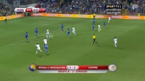 Босния и Герцеговина - Кипр 1:2 (Обзор матча) "MyFootball.ws"